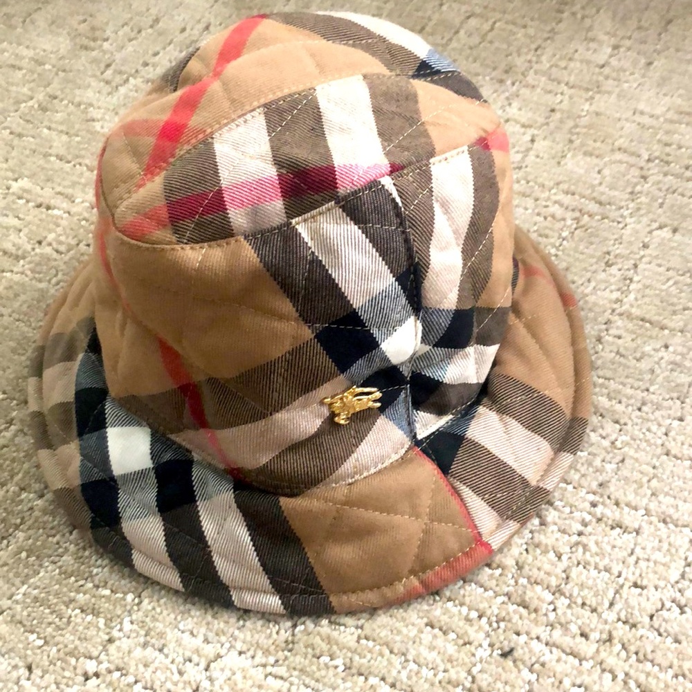 Burberry nova check bucket hat